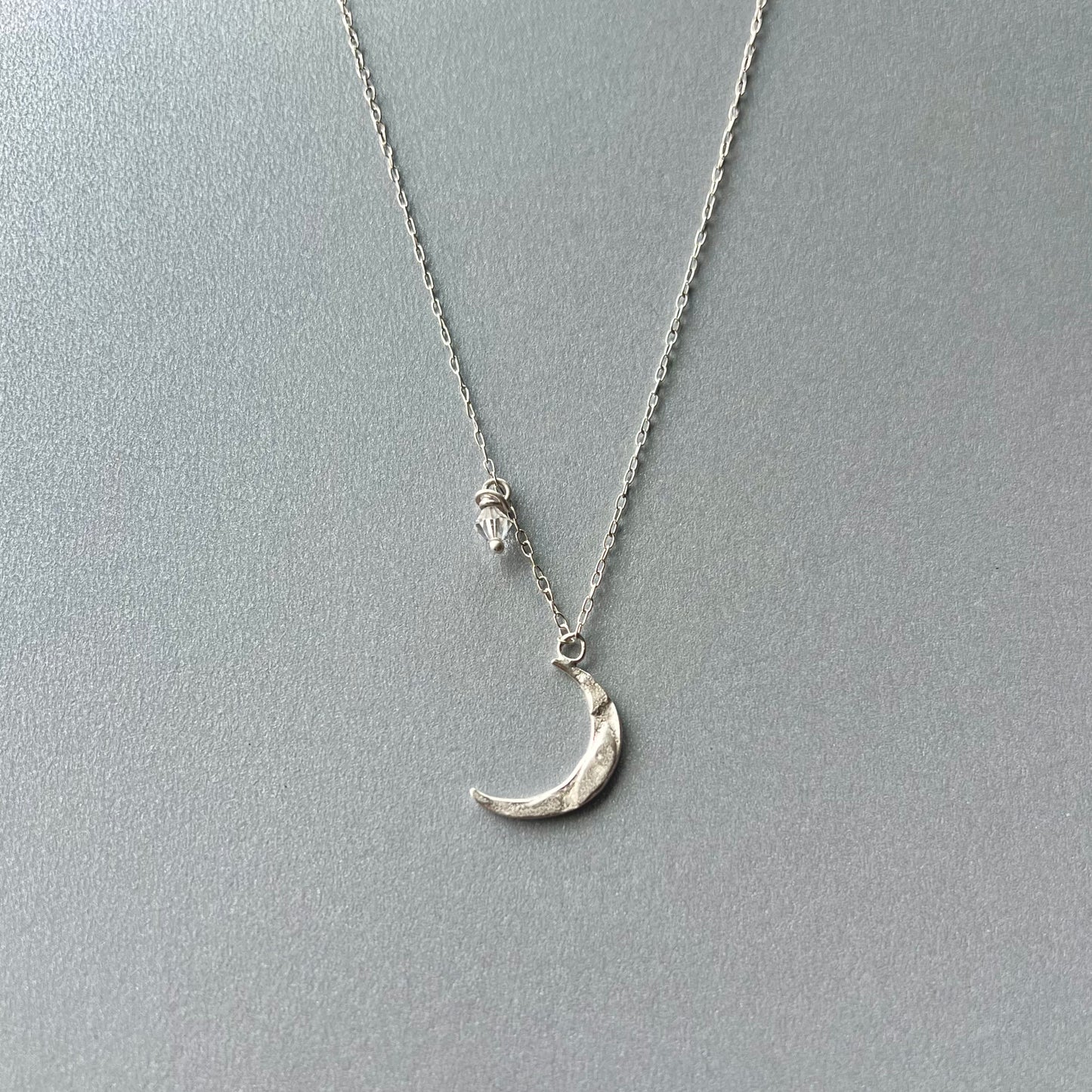 Crescent Moon and Star Necklace